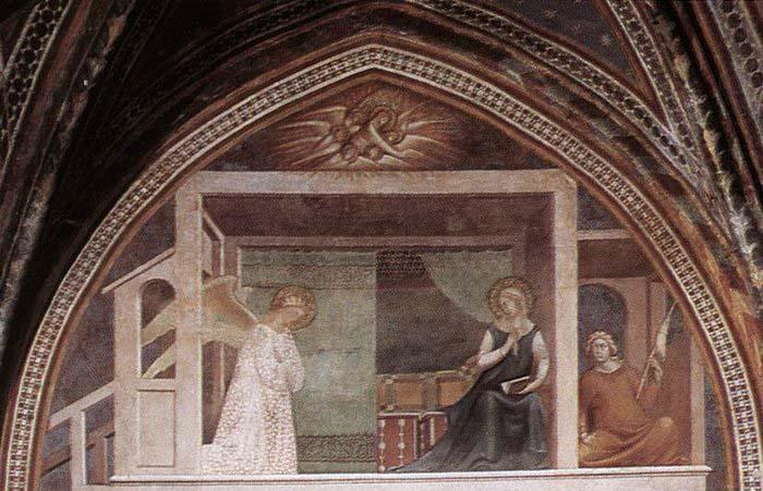 The Annunciation, Barna da Siena